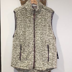 True Grit Frosty Tipped Double Up Vest